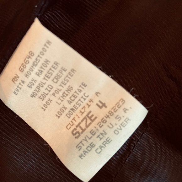 ABS Black & White Check Stylish Blazer - Picture 11 of 11